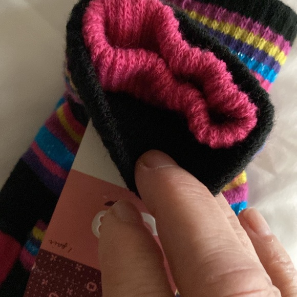 Colorful Winter knit gloves - Picture 4 of 5